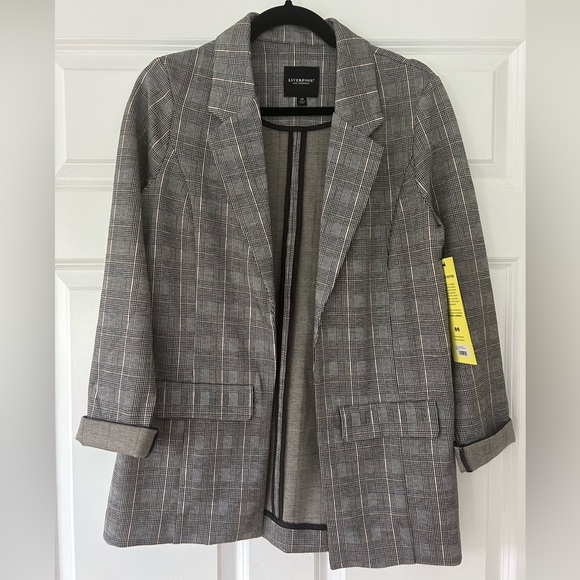 Liverpool Jackets & Blazers - Liverpool Los Angeles Oversized Plaid Blazer – XS, NWT‎